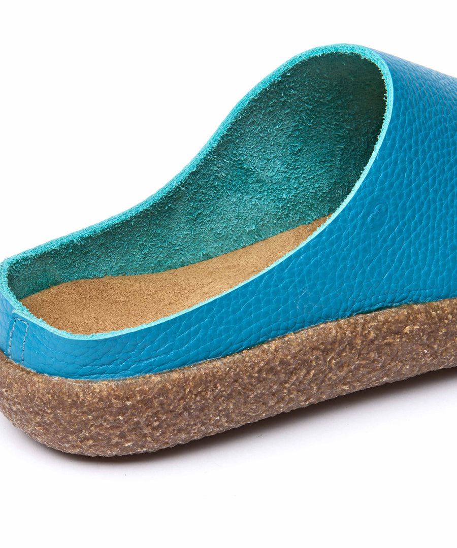 PEVENSEY MARINE TEAL LEATHER