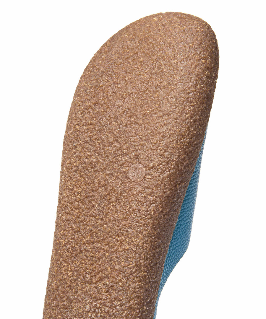 PEVENSEY MARINE TEAL LEATHER