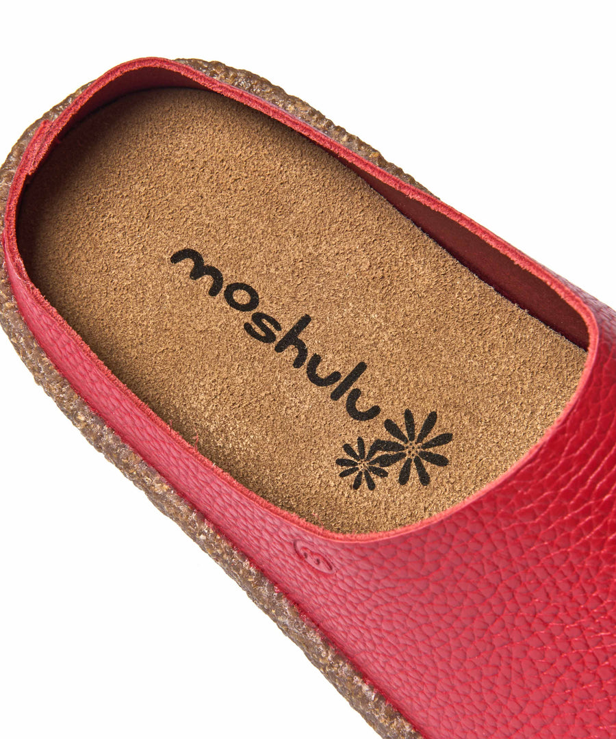 PEVENSEY RED LEATHER