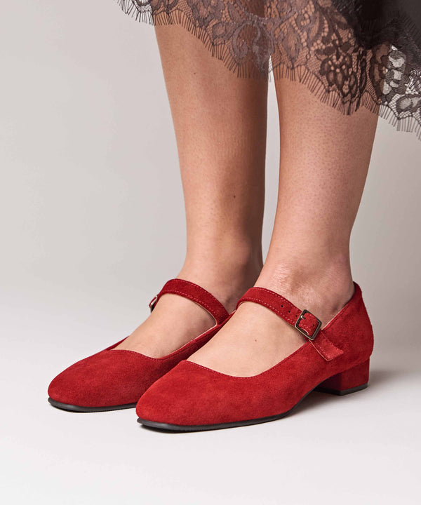HEBEI RED SUEDE