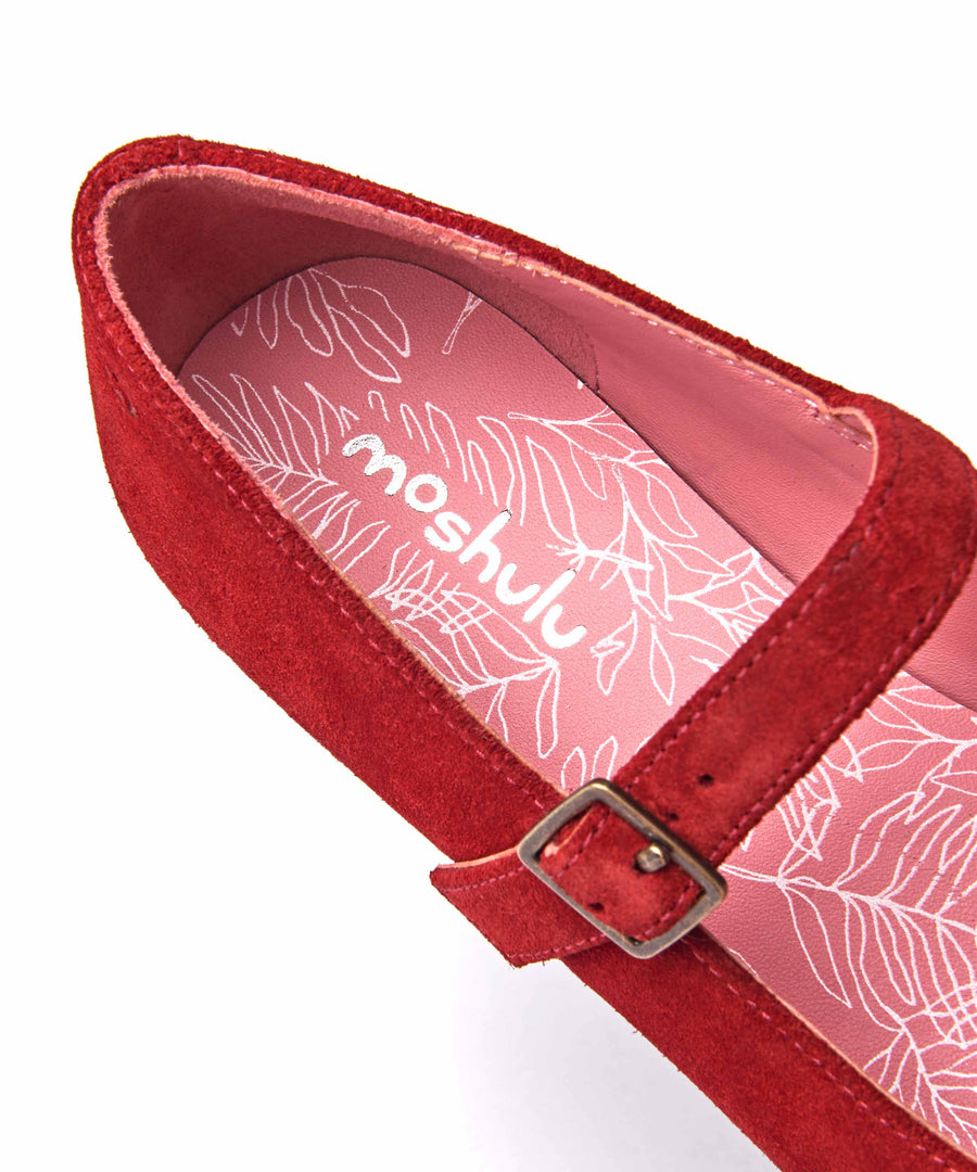 HEBEI RED SUEDE