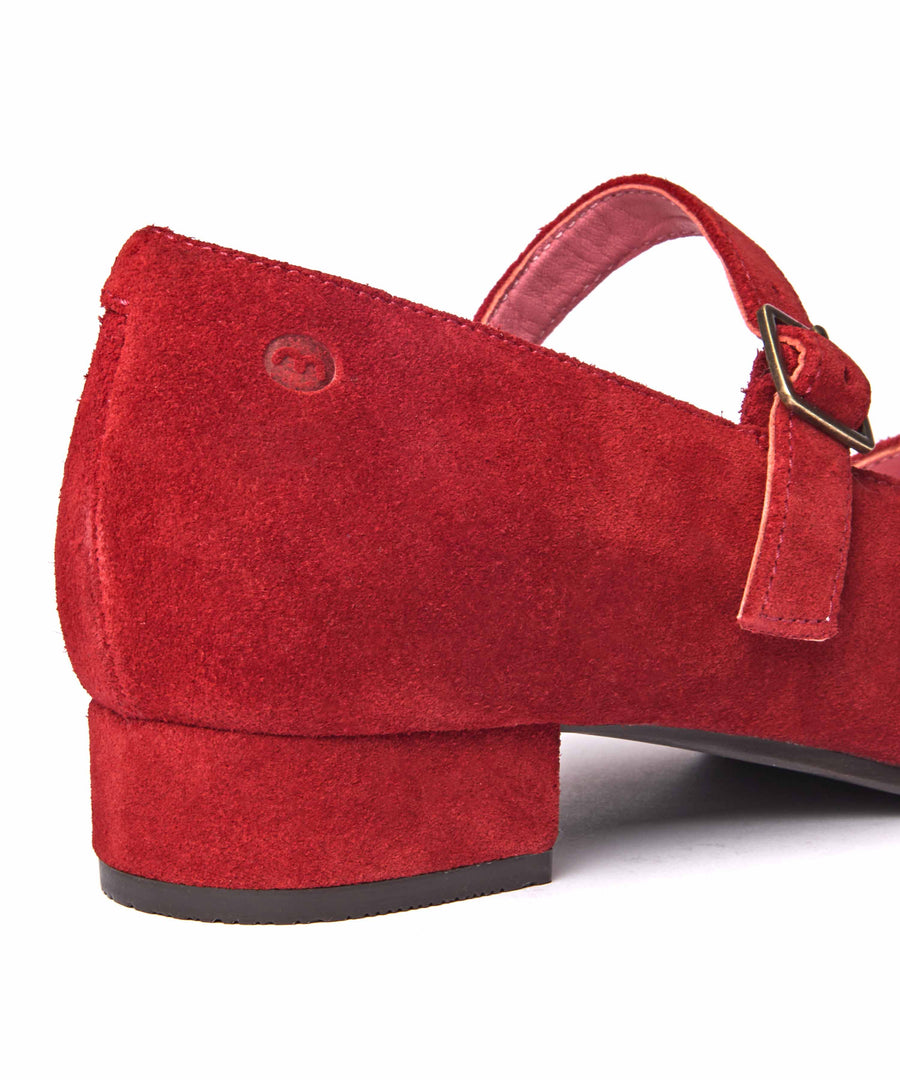 HEBEI RED SUEDE