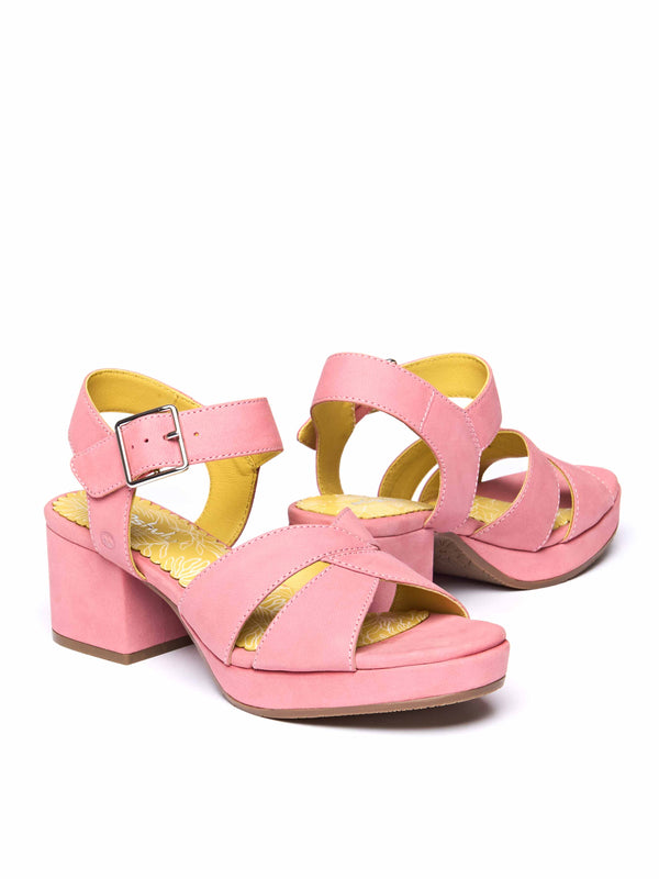 ARANIKO CORAL PINK NUBUCK