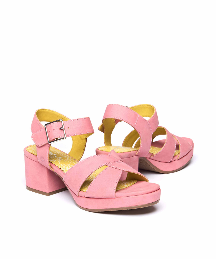 ARANIKO CORAL PINK NUBUCK