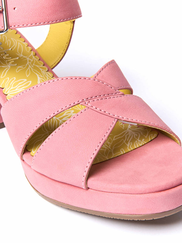 ARANIKO CORAL PINK NUBUCK