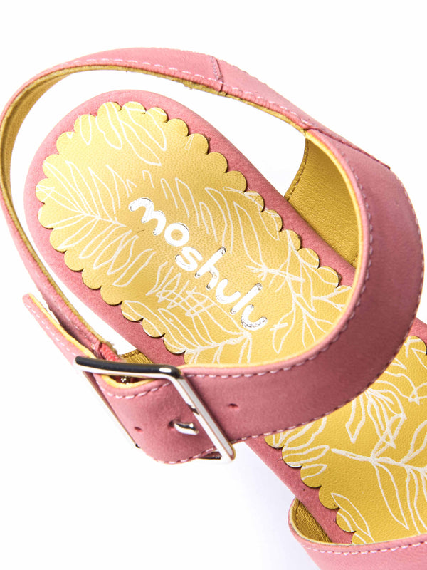 ARANIKO CORAL PINK NUBUCK