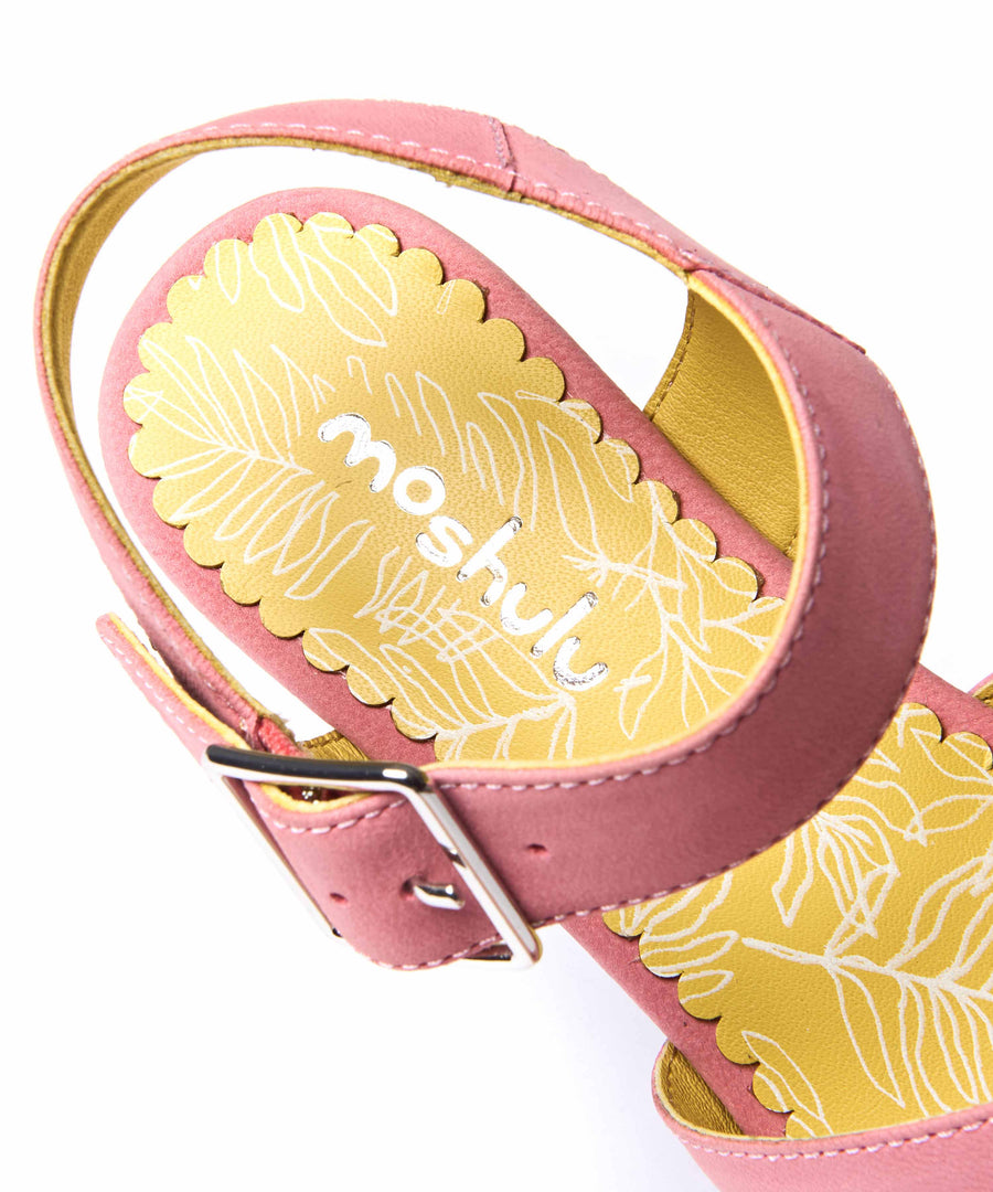 ARANIKO CORAL PINK NUBUCK
