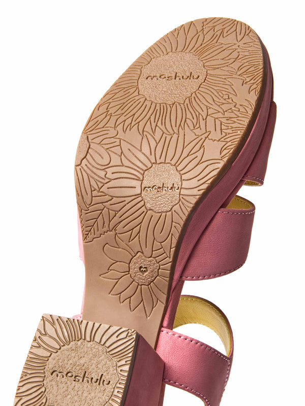 ARANIKO CORAL PINK NUBUCK