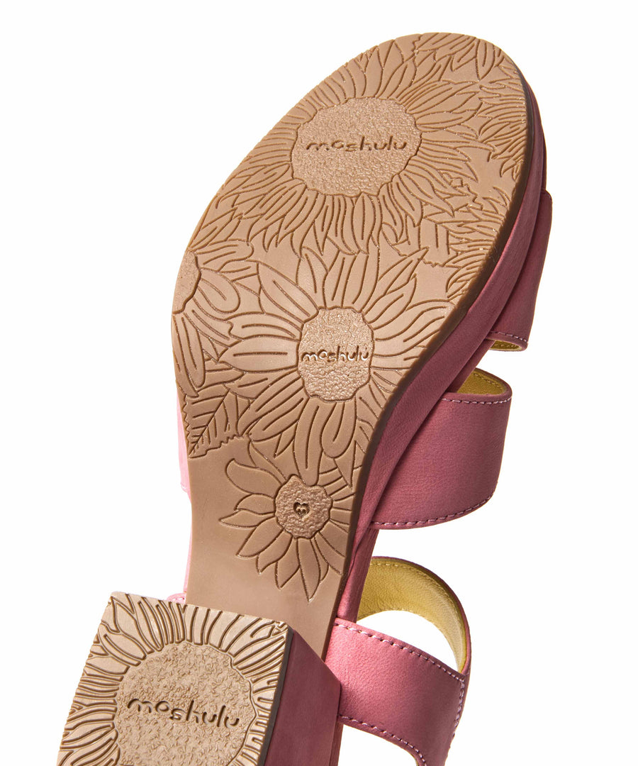 ARANIKO CORAL PINK NUBUCK