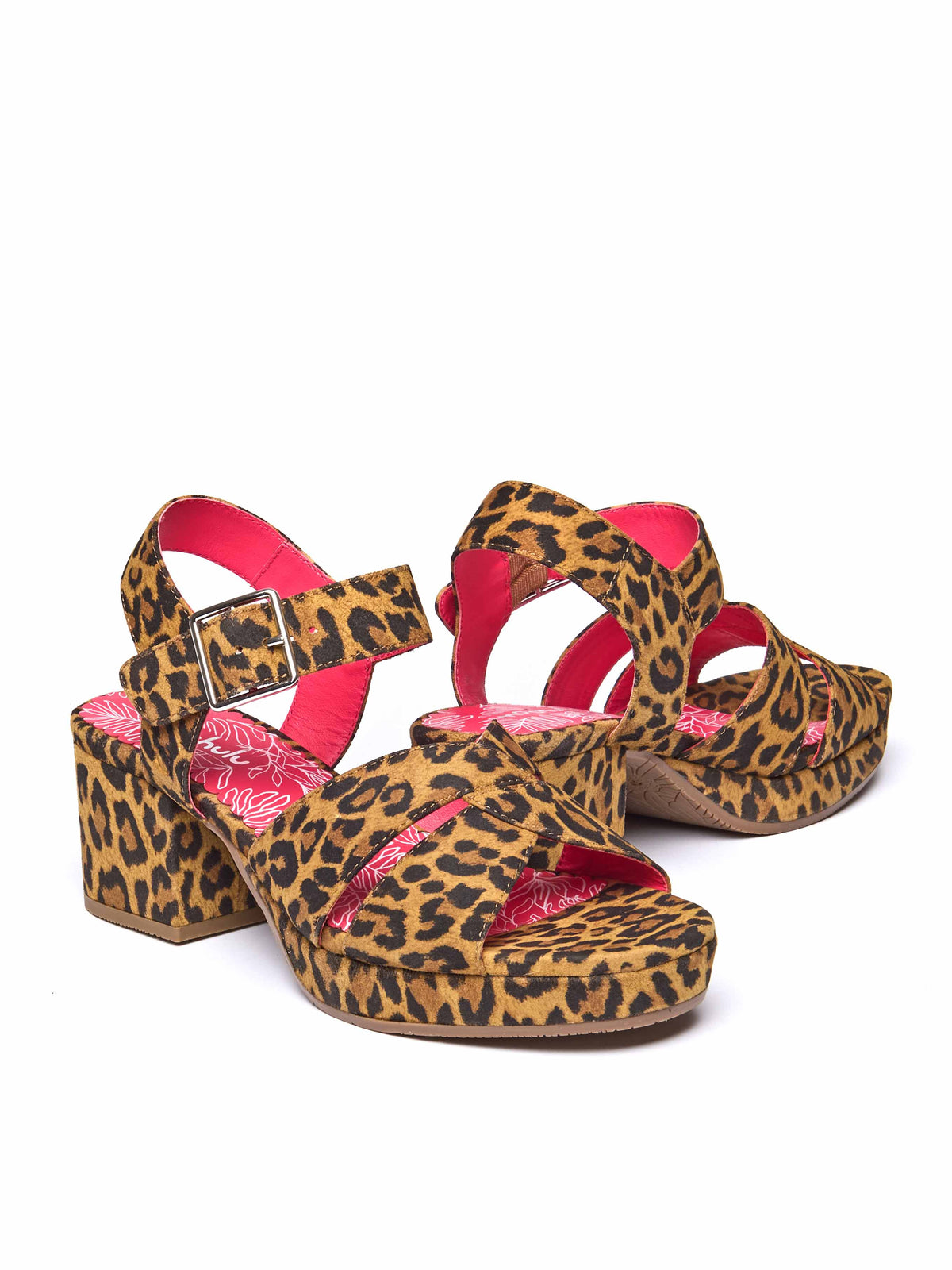 ARANIKO LEOPARD PRINT SUEDE