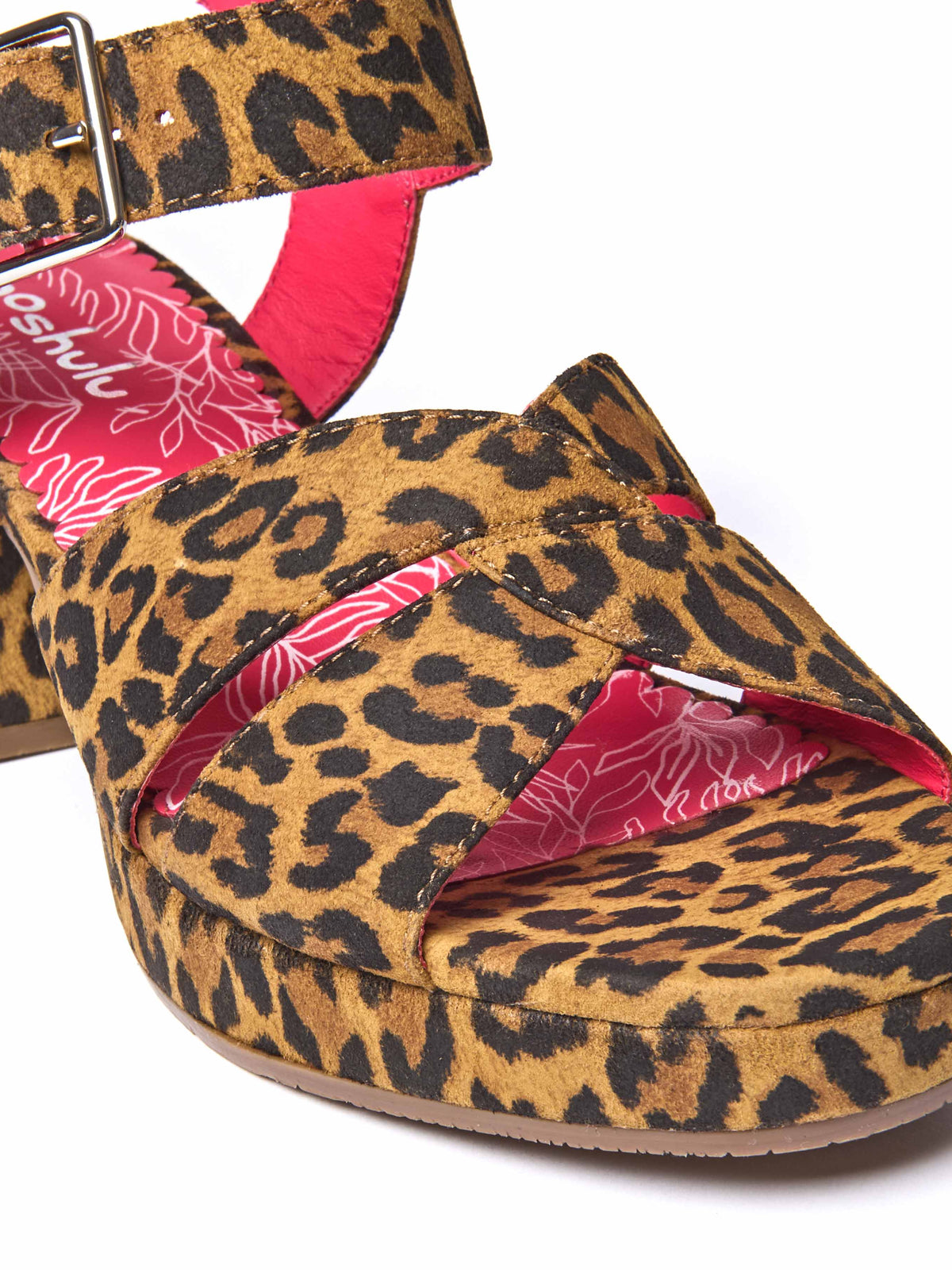 ARANIKO LEOPARD PRINT SUEDE