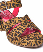 ARANIKO LEOPARD PRINT SUEDE