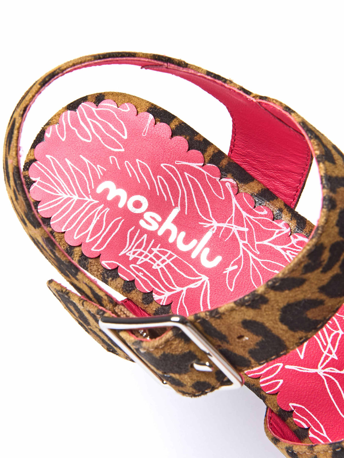 ARANIKO LEOPARD PRINT SUEDE