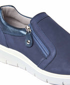 CRESSIDA INDIGO NUBUCK