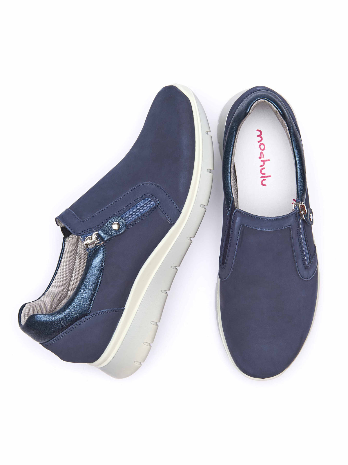 CRESSIDA INDIGO NUBUCK