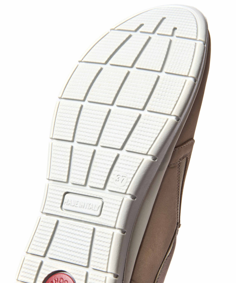CRESSIDA TAUPE NUBUCK