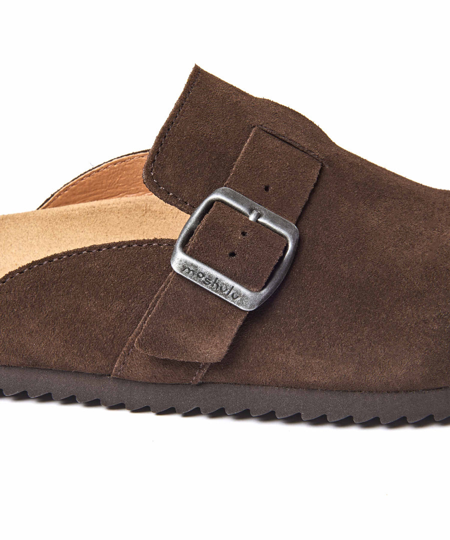 TULIPA 2 BROWN SUEDE