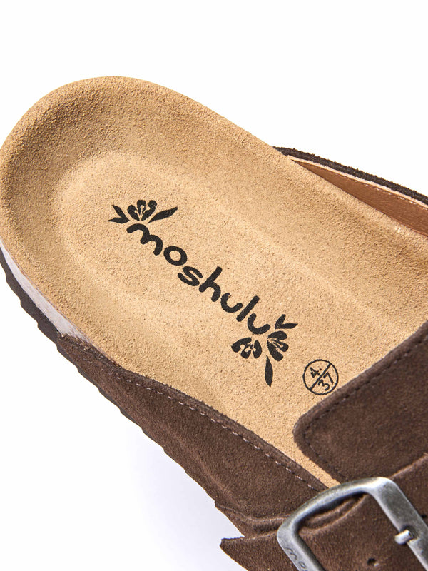 TULIPA 2 BROWN SUEDE