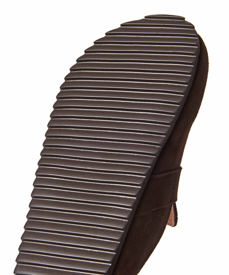 TULIPA 2 BROWN SUEDE