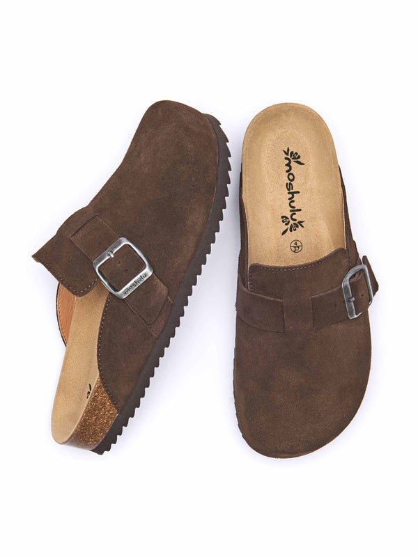 TULIPA 2 BROWN SUEDE