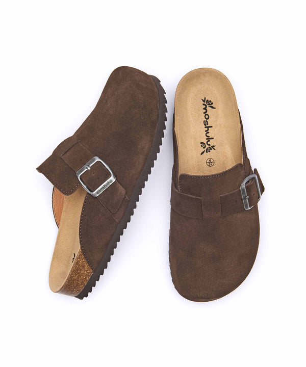 TULIPA 2 BROWN SUEDE
