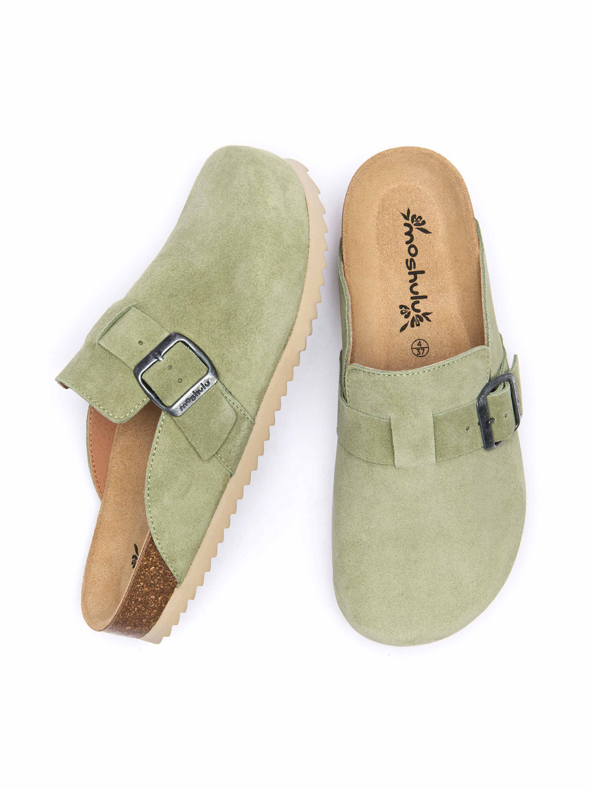 TULIPA 2 SAGE GREEN SUEDE