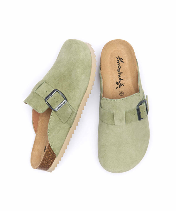 TULIPA 2 SAGE GREEN SUEDE