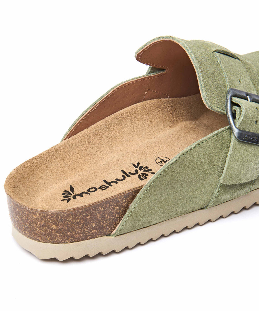 TULIPA 2 SAGE GREEN SUEDE