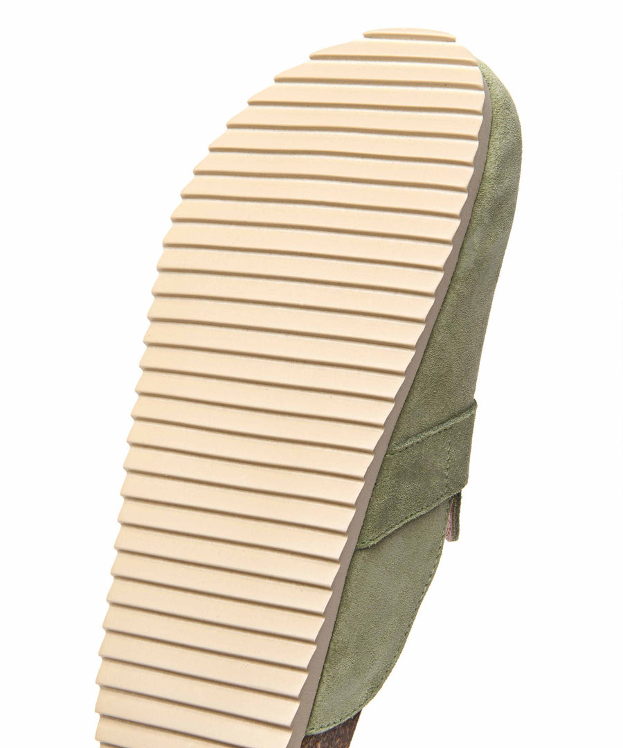 TULIPA 2 SAGE GREEN SUEDE