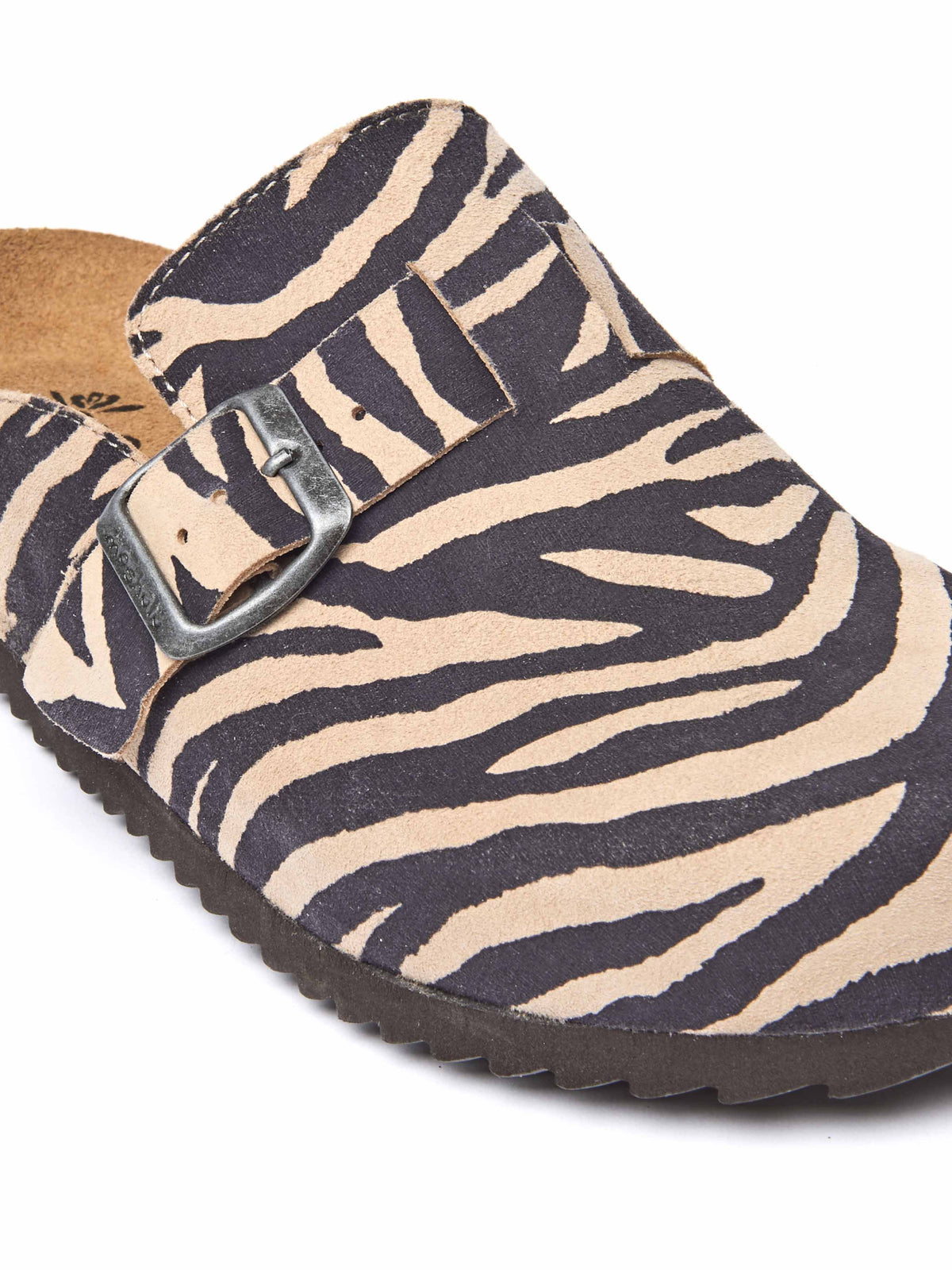 TULIPA 2 ZEBRA PRINT SUEDE