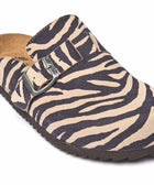 TULIPA 2 ZEBRA PRINT SUEDE