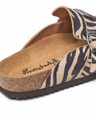 TULIPA 2 ZEBRA PRINT SUEDE