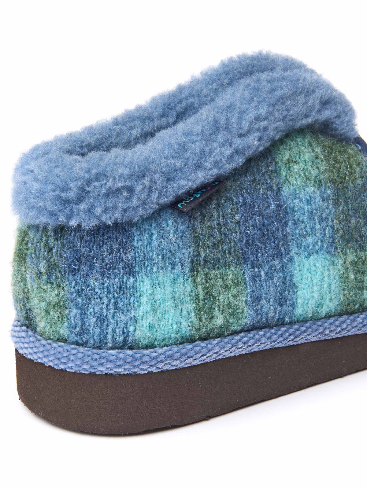 NANIS BLUE PLAID