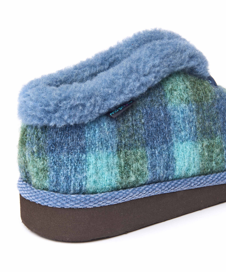 NANIS BLUE PLAID