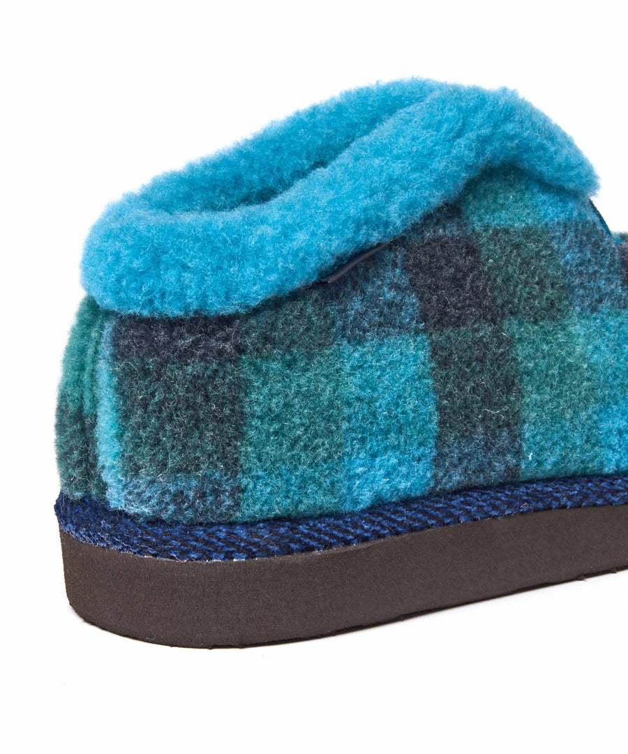NANIS MARINE TEAL PLAID