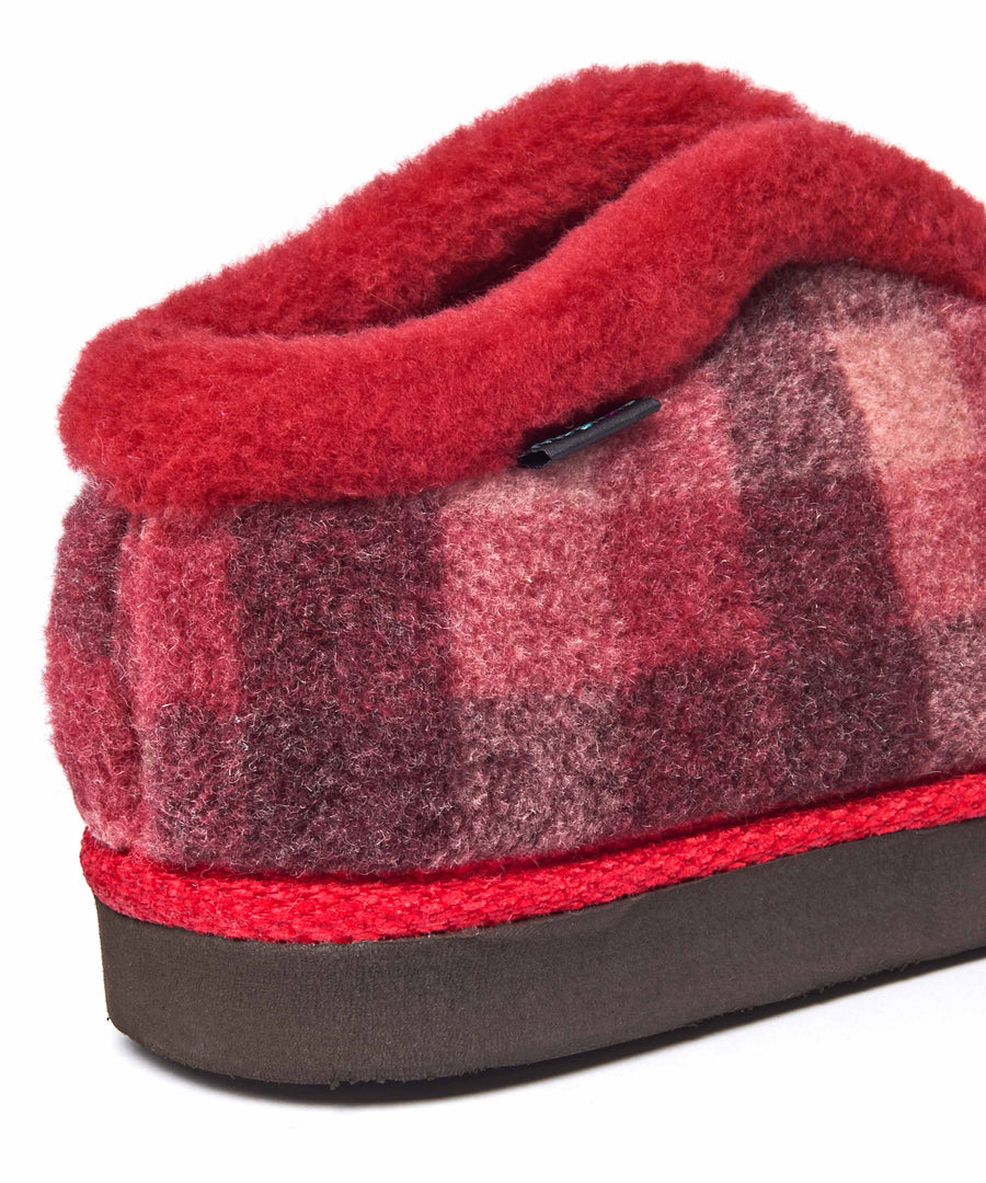 NANIS RED PLAID