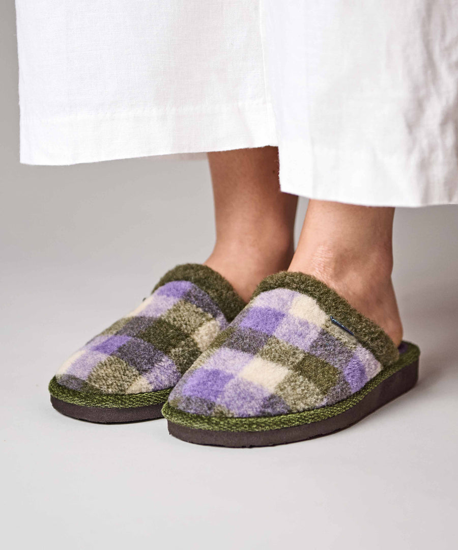 RENFREW OLIVE GREEN PLAID