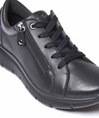 KENSEY BLACK LEATHER