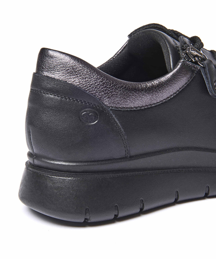 KENSEY BLACK LEATHER