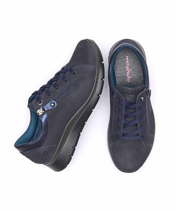KENSEY DARK INDIGO NUBUCK