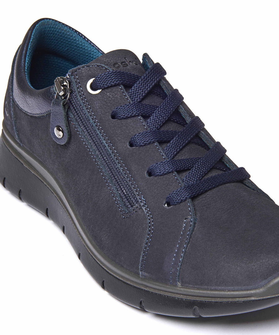 KENSEY DARK INDIGO NUBUCK