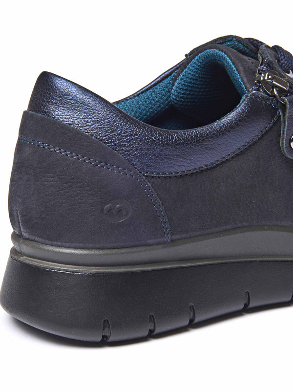 casual lightweight trainers - KENSEY DARK INDIGO NUBUCK