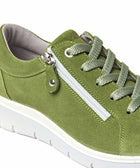 KENSEY LICHEN GREEN SUEDE