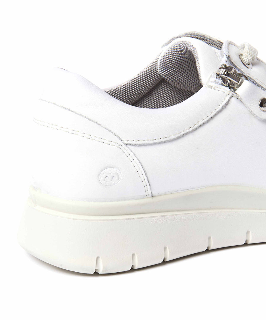 KENSEY WHITE LEATHER