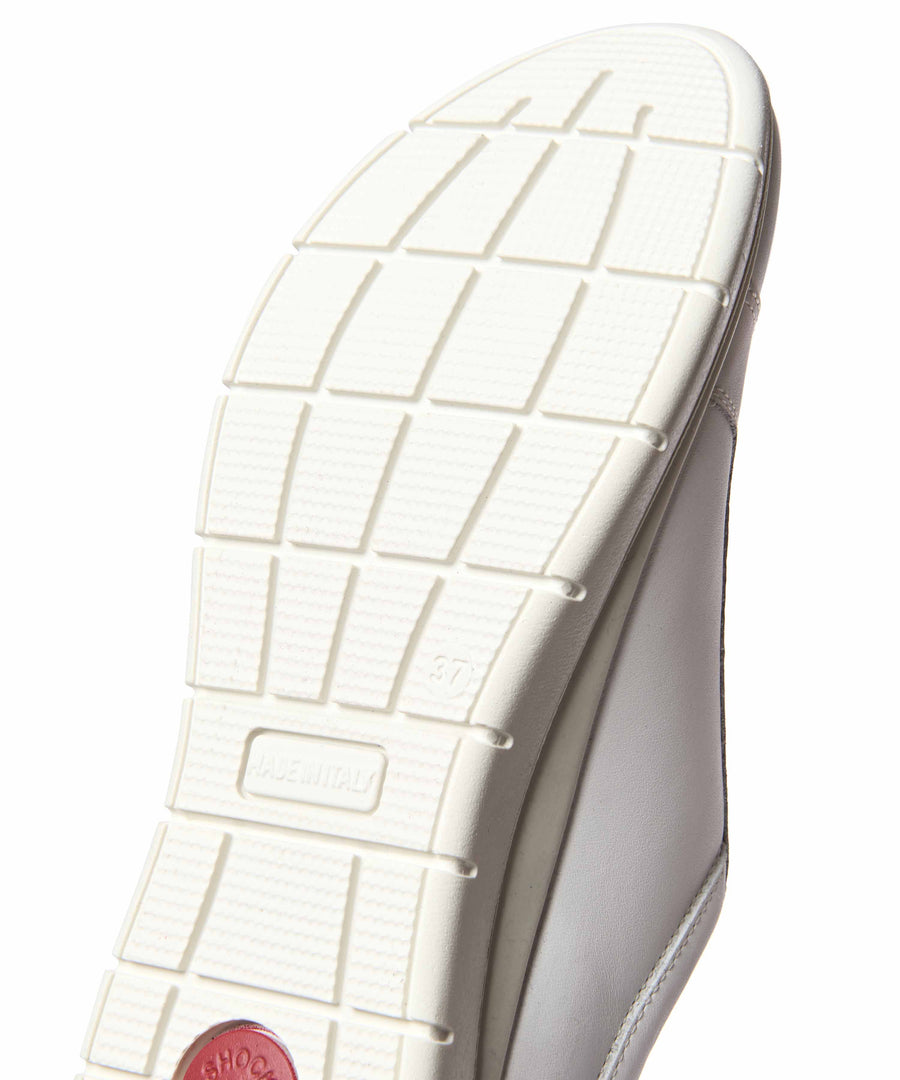 KENSEY WHITE LEATHER