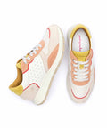 TERESA WHITE/PAPAYA LEATHER