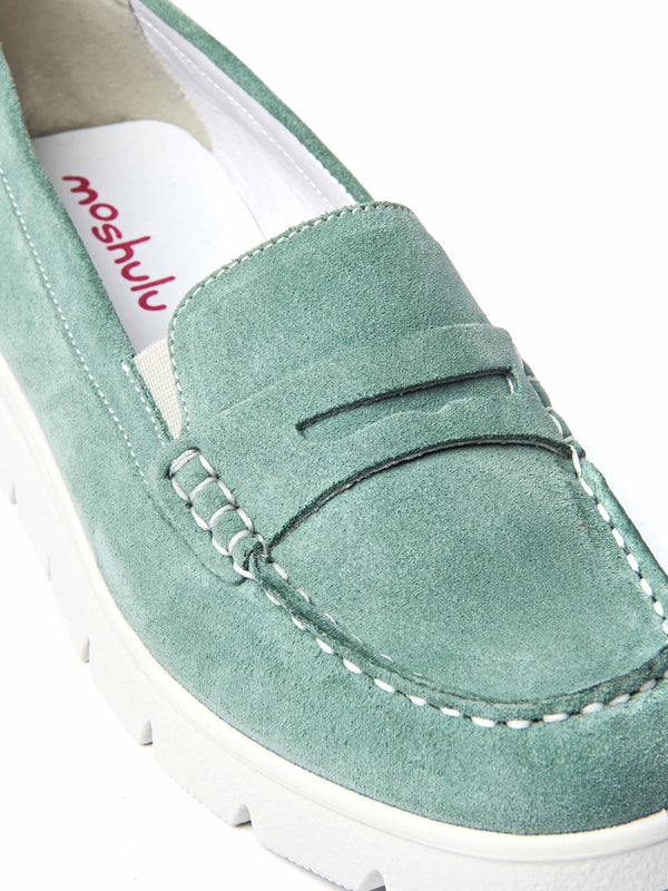 SHEARWATER SEA MIST SUEDE
