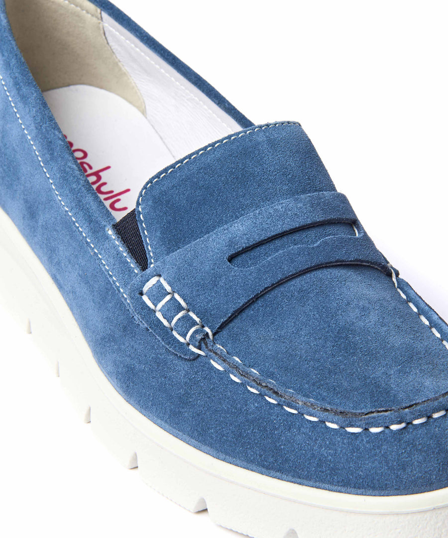 SHEARWATER DENIM SUEDE