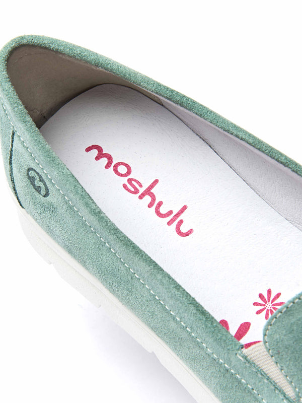 SHEARWATER SEA MIST SUEDE