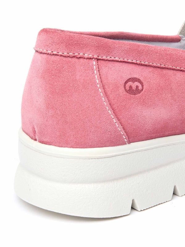 SHEARWATER CORAL PINK SUEDE
